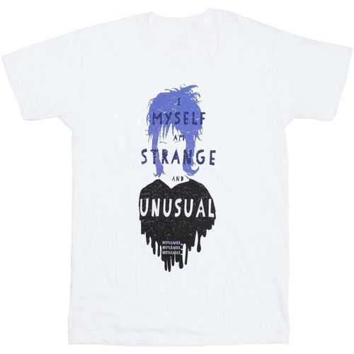 T-shirt I Myself Am Strange And Unusual - Beetlejuice - Modalova