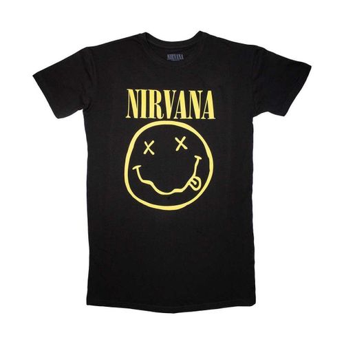 T-shirt Nirvana Yellow Happy Face - Nirvana - Modalova