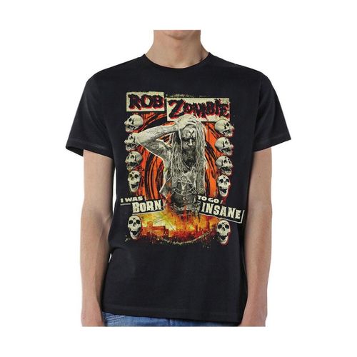 T-shirt Born To Go Insane - Rob Zombie - Modalova