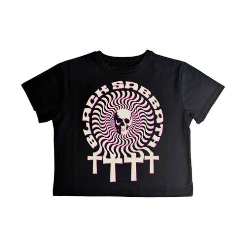 T-shirt Hypnotic Skull - Black Sabbath - Modalova