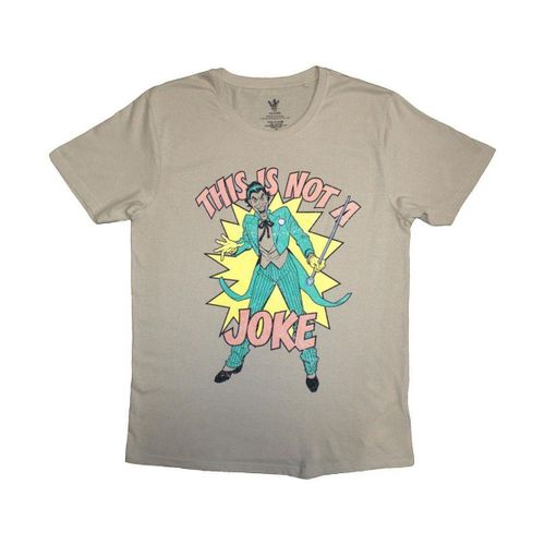 T-shirt This Is Not A Joke - Dc Comics - Modalova