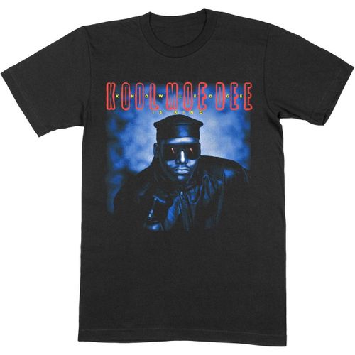 T-shirt Knowledge Is King - Kool Moe Dee - Modalova