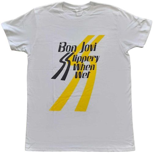 T-shirt Bon Jovi Slippery When Wet - Bon Jovi - Modalova