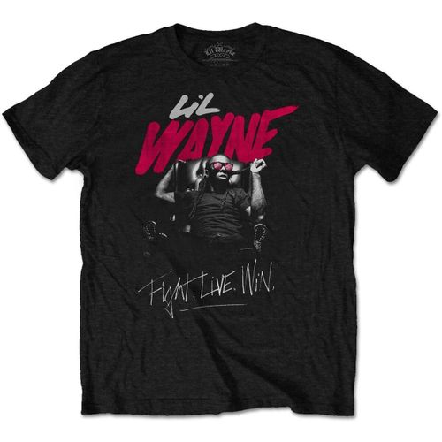 T-shirt Lil Wayne Fight Live Win - Lil Wayne - Modalova