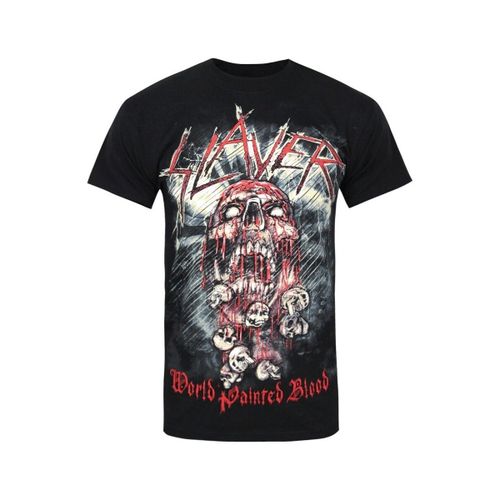 T-shirt World Painted Blood Skull - Slayer - Modalova