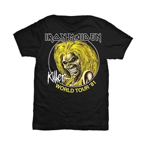 T-shirt Killer World Tour 81 - Iron Maiden - Modalova