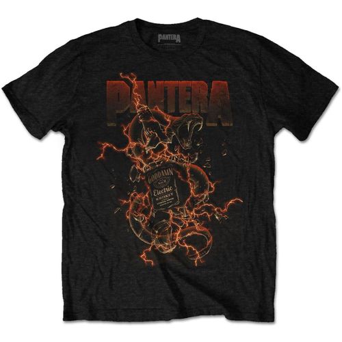 T-shirt Pantera Goddamn Whiskey - Pantera - Modalova