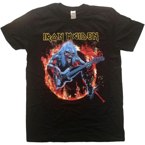 T-shirt Fear Live Flames - Iron Maiden - Modalova