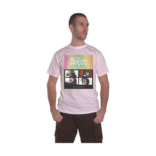 T-shirt Album Faces Gradient - The Beatles - Modalova
