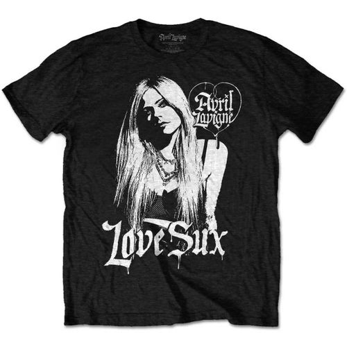 T-shirt Avril Lavigne Love Sux - Avril Lavigne - Modalova