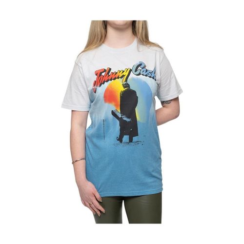 T-shirt Johnny Cash Walking Guitar - Johnny Cash - Modalova