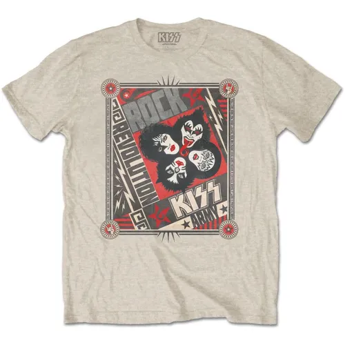 T-shirt Kiss Rock Revolution - Kiss - Modalova