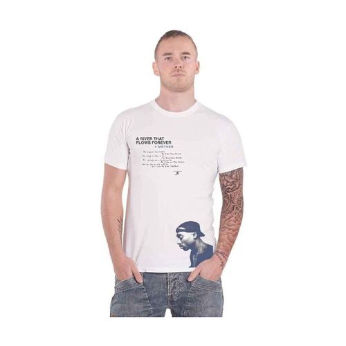 T-shirt Tupac A River - Tupac - Modalova