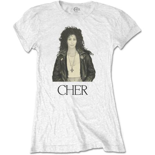T-shirt Cher Leather Jacket - Cher - Modalova