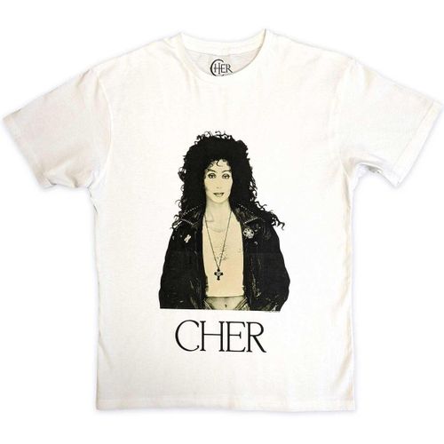 T-shirt Cher Leather Jacket - Cher - Modalova