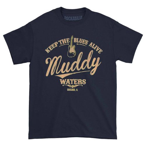 T-shirt Keep The Blues Alive - Muddy Waters - Modalova
