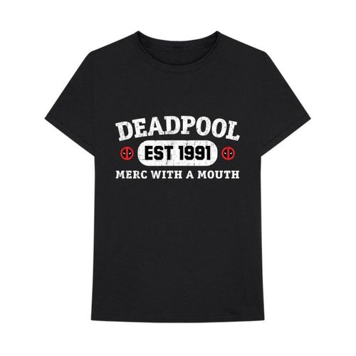 T-shirt Deadpool Merc With A uth - Deadpool - Modalova