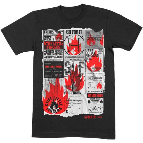 T-shirt Stiff Little Fingers RO8041 - Stiff Little Fingers - Modalova