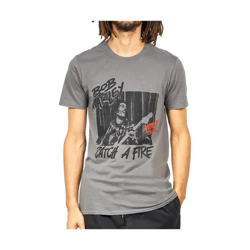 T-shirt Catch A Fire World Tour - Bob Marley - Modalova