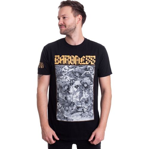 T-shirt Baroness Gold Grey - Baroness - Modalova