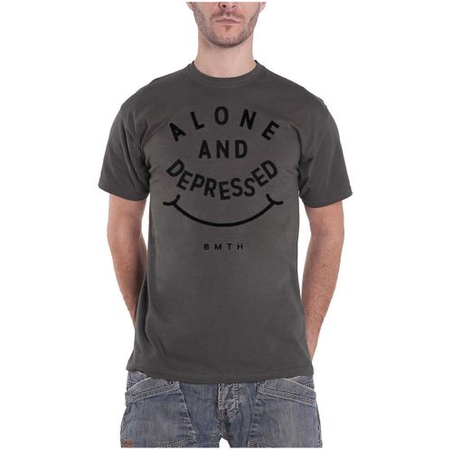 T-shirt Alone Depressed - Bring Me The Horizon - Modalova