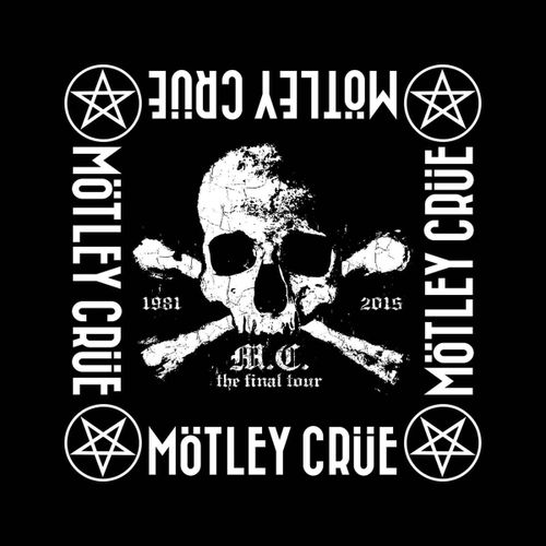 Echarpe Motley Crue The Final Tour - Motley Crue - Modalova