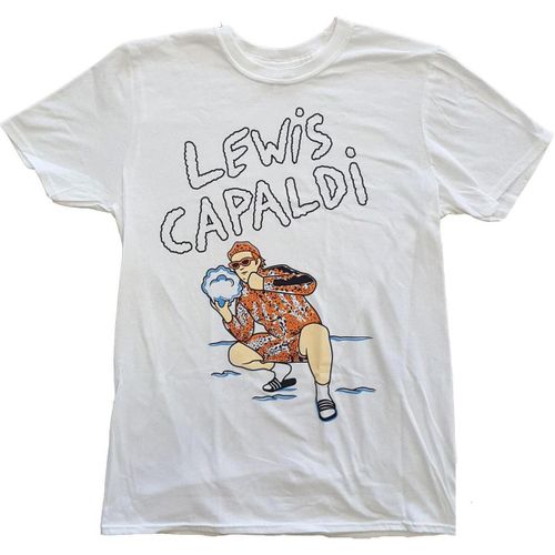 T-shirt Lewis Capaldi RO7055 - Lewis Capaldi - Modalova