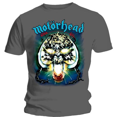 T-shirt Music Overkill - Music - Modalova