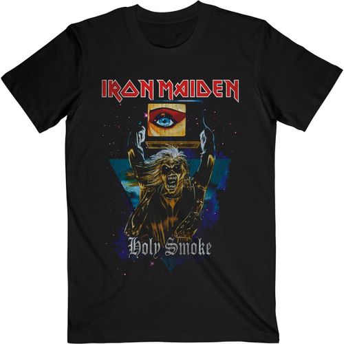 T-shirt Holy Ske Space Triangle - Iron Maiden - Modalova