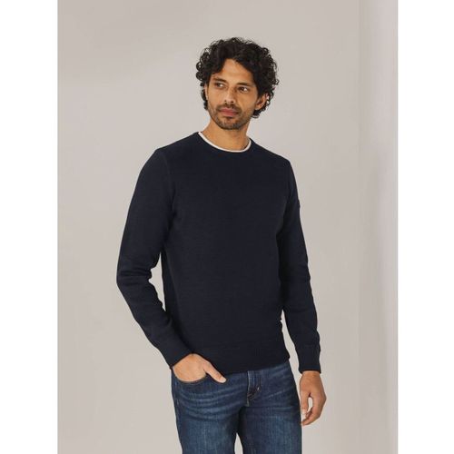 Sweat-shirt Pull Mix Laine Marine - State Of Art - Modalova