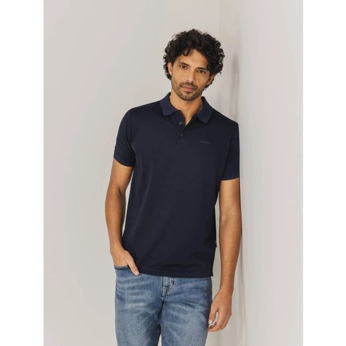 T-shirt Poloshirt Mercerized Piqué Marine - State Of Art - Modalova