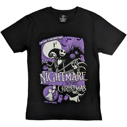 T-shirt Welcome To Halloween Town - Nightmare Before Christmas - Modalova