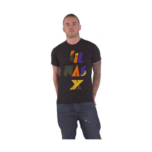 T-shirt Lil Nas X Scrap Letters - Lil Nas X - Modalova