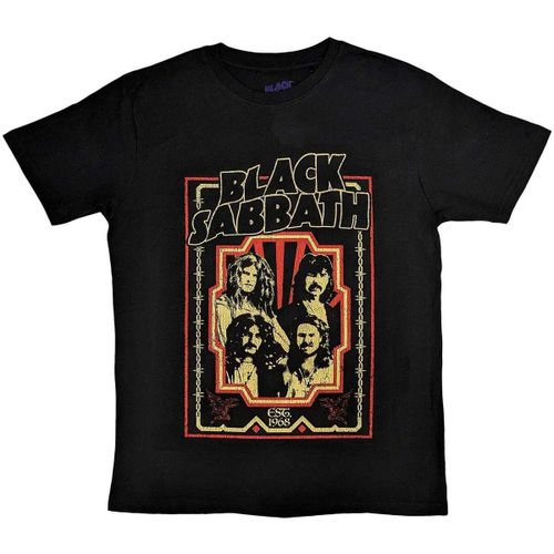 T-shirt Black Sabbath Est 1968 - Black Sabbath - Modalova