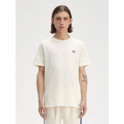 T-shirt Fred Perry T-Shirt Ecru W50 - Fred Perry - Modalova
