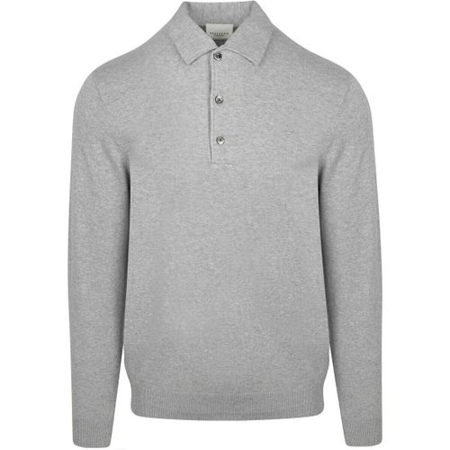 Sweat-shirt Longsleeve Polo Luxury Basic Gris - Profuomo - Modalova