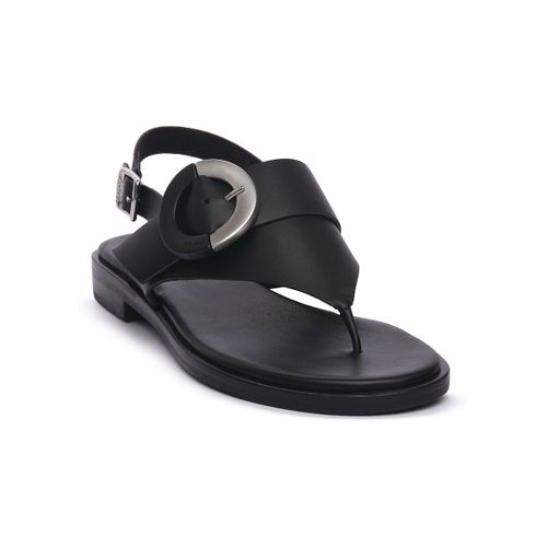 Sandales plates Frau LONDON NERO - Frau - Modalova