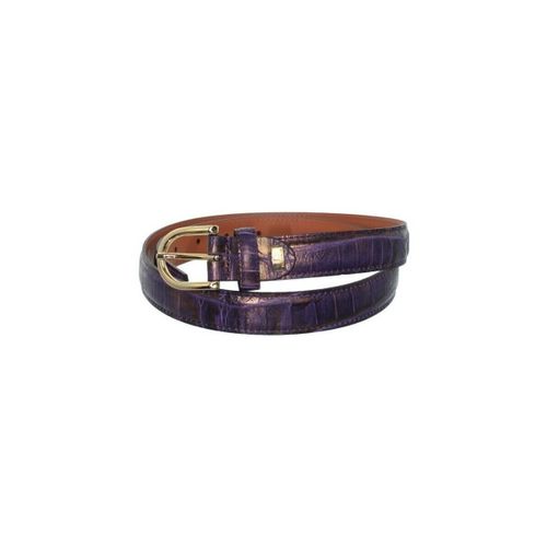 Ceinture Ceinture sélection en cuir ref_boi38420-violet - Pallas Cuir - Modalova
