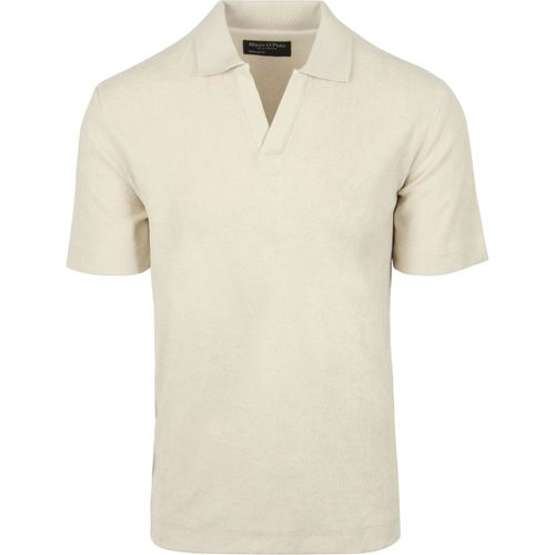 T-shirt Polo Riva Terry Cloth Écru - Marc O'Polo - Modalova