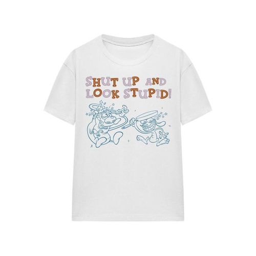 T-shirt Shut Up And Look Stupid! - Ren & Stimpy - Modalova