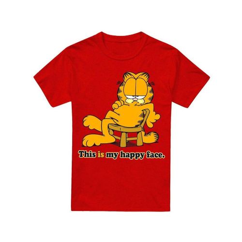 T-shirt Garfield Happy Face - Garfield - Modalova