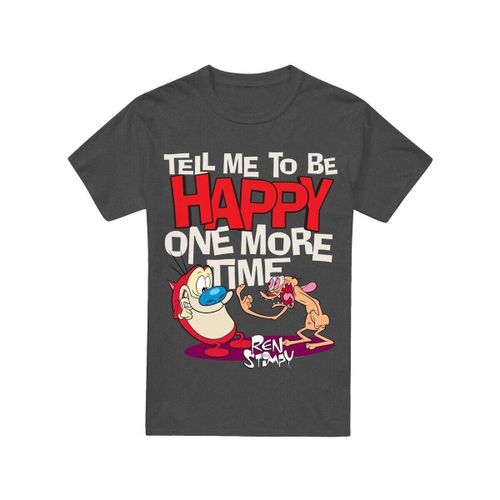 T-shirt Tell Me To Be Happy - Ren & Stimpy - Modalova
