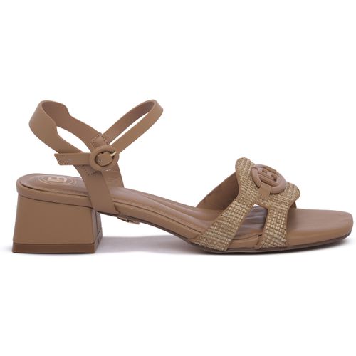 Sandales à talon RAFFIA BROWN - Laura Biagiotti - Modalova