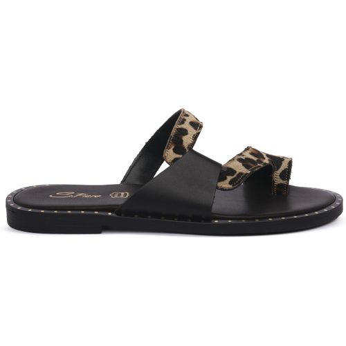 Sandales plates PONY LEOPARD - S.piero - Modalova