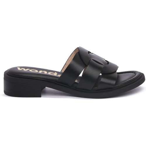 Sandales plates Wonders ISEO NERO - Wonders - Modalova