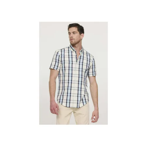 Chemise Chemise manches courtes beige - Lee Cooper - Modalova