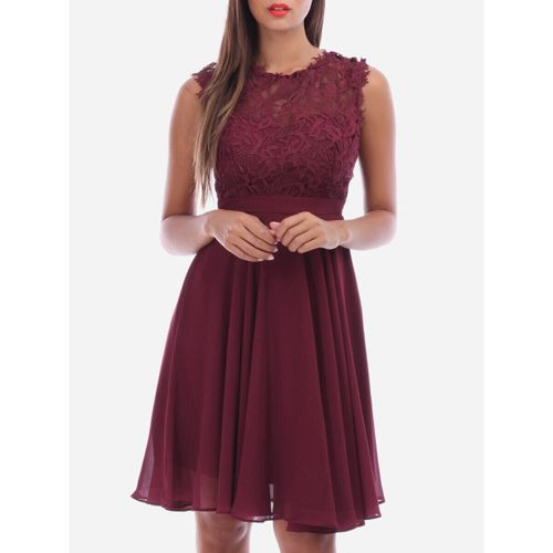 Robe Robes - Bordeaux - La Modeuse - Modalova