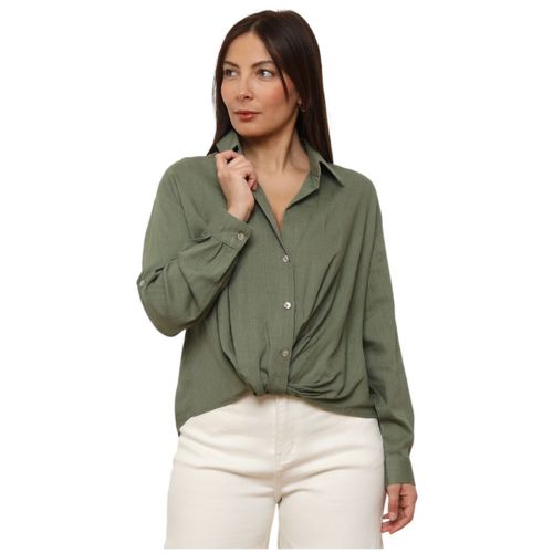 Chemise Chemisiers, blouses - Kaki - La Modeuse - Modalova