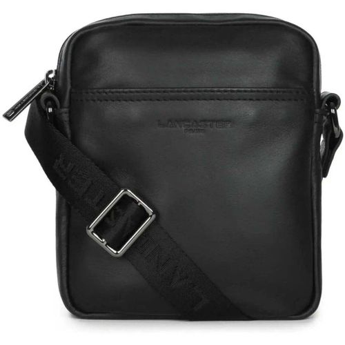 Sac bandoulière Sacoche cuir SOFT VINTAGE Noir - LANCASTER - Modalova