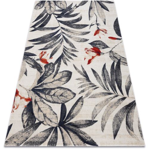 Tapis Tapis moderne MUNDO E7181 feuilles extérieur beig 160x220 cm - Rugsx - Modalova